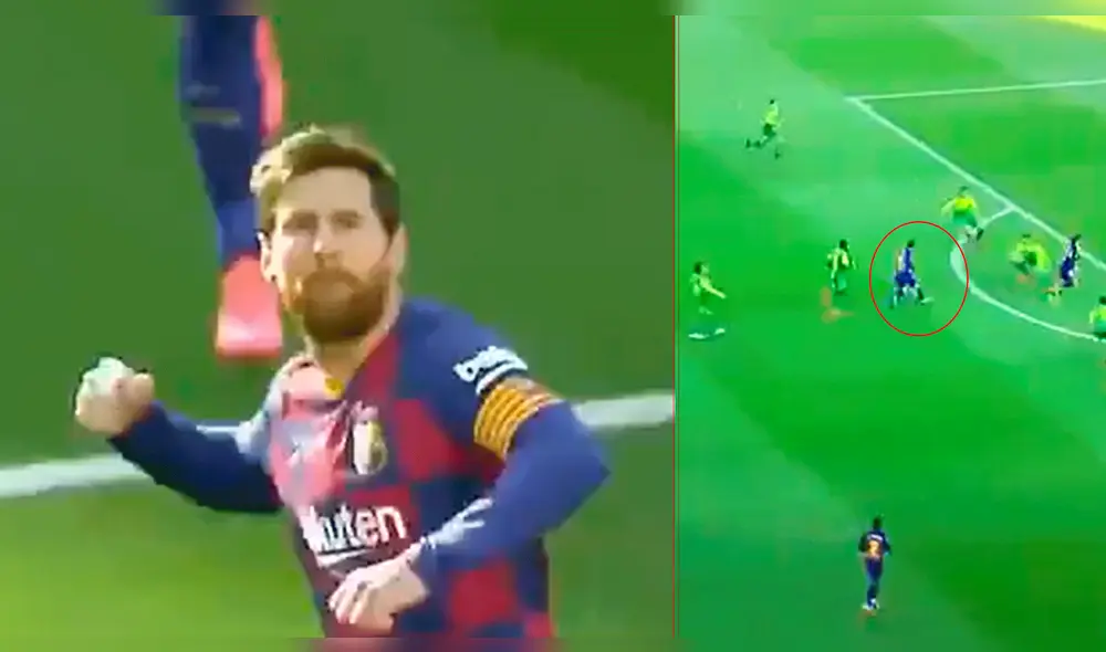 Gol de Lionel Messi en el Barcelona vs. Eibar.