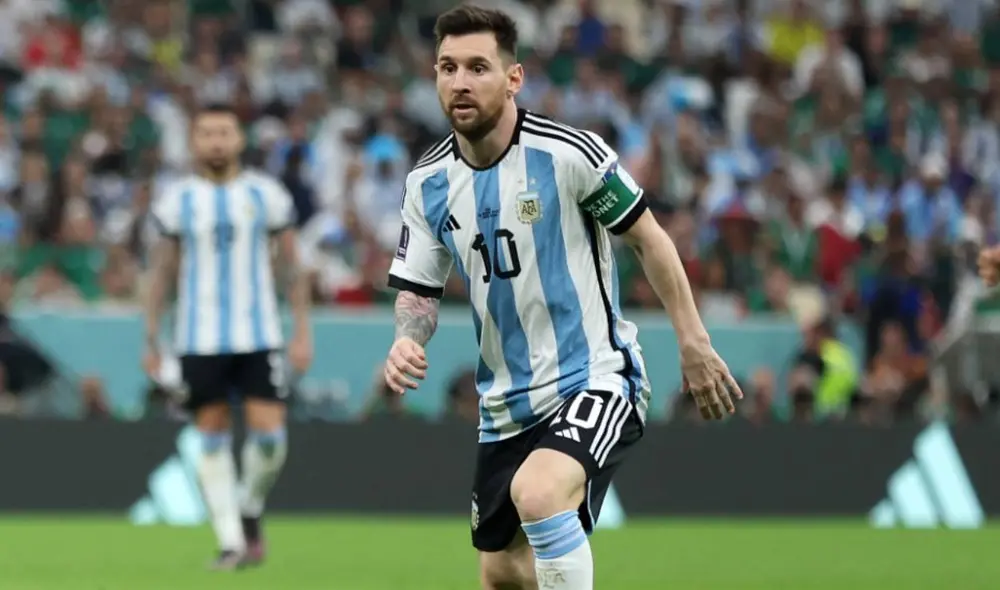 Messi anotó el 1-0 ante México y fue el conductor de la primera victoria de Argentina en Qatar 2022. Foto: Twitter selección argentina