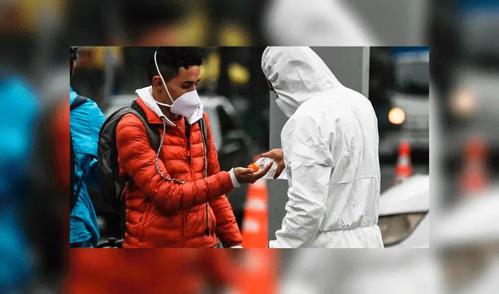 Coronavirus en Colombia. Foto: AFP.