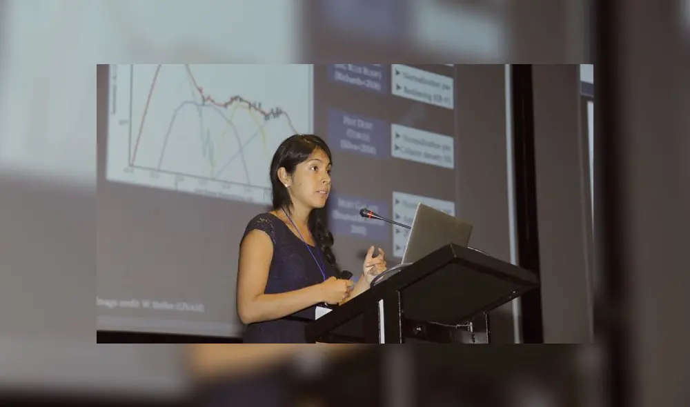 Gabriela Calistro Rivera: investigadora peruana en astronomía y ganadora del premio de la Fundación Gruber. Créditos: Página oficial de Gabriela Galistro en ESO Astronomy. Gabriela Calistro Rivera: investigadora peruana en astronomía y ganadora del premio de la Fundación Gruber. Créditos: Página oficial de Gabriela Galistro en ESO Astronomy.