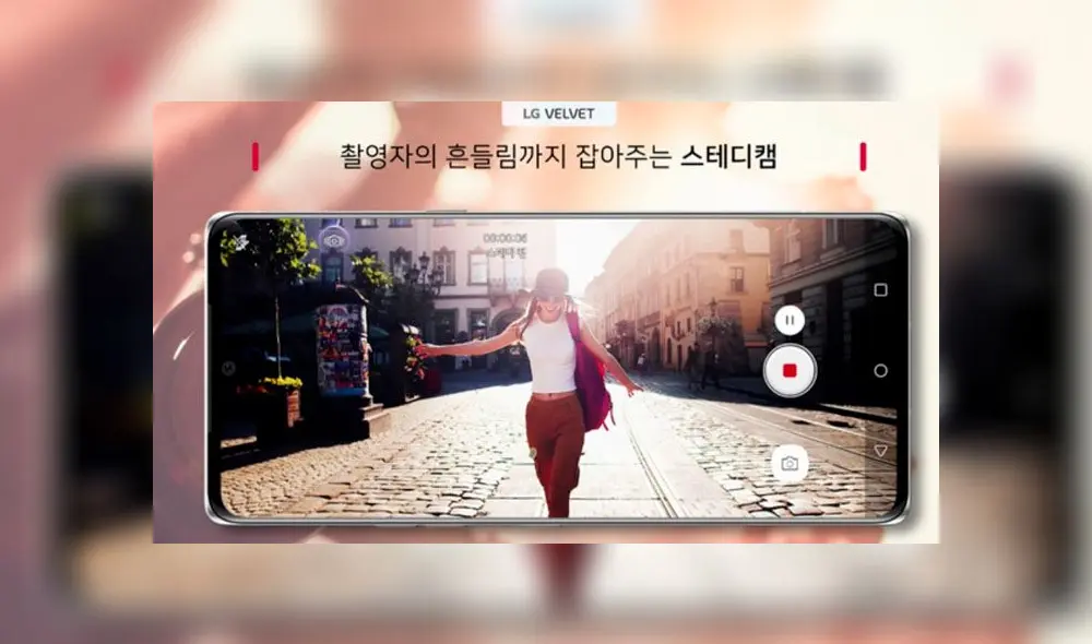 LG Velvet tendrá una triple cámara trasera, con un sensor principal de 48 Mpx.