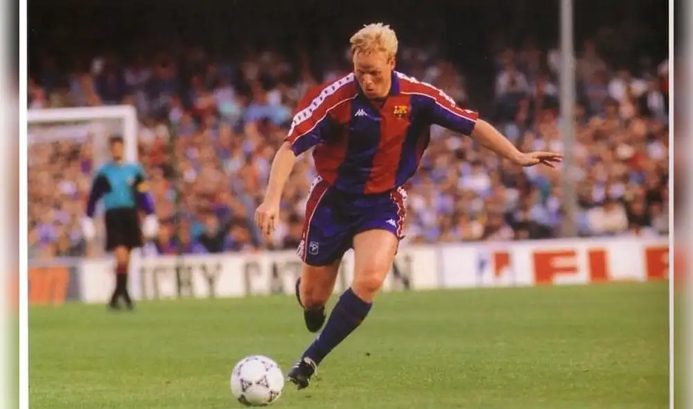 Ronald Koeman fue parte del llamado 'Dream Team' del Barcelona. Ronald Koeman fue parte del llamado 'Dream Team' del Barcelona.