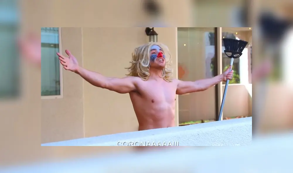 Desliza las imágenes para ver la divertida parodia que hizo un joven para fomentar el cumplimiento de la cuarentena en EE. UU. Foto: Kurt Tocci/YouTube