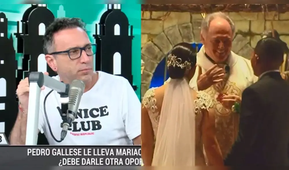 Carlos Galdós, Edison Flores y Ana Siucho