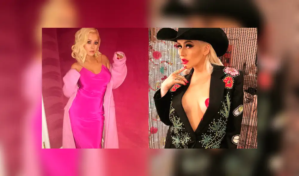 Instagram: Christina Aguilera asombra a fans con fotos desnuda en bañera 
