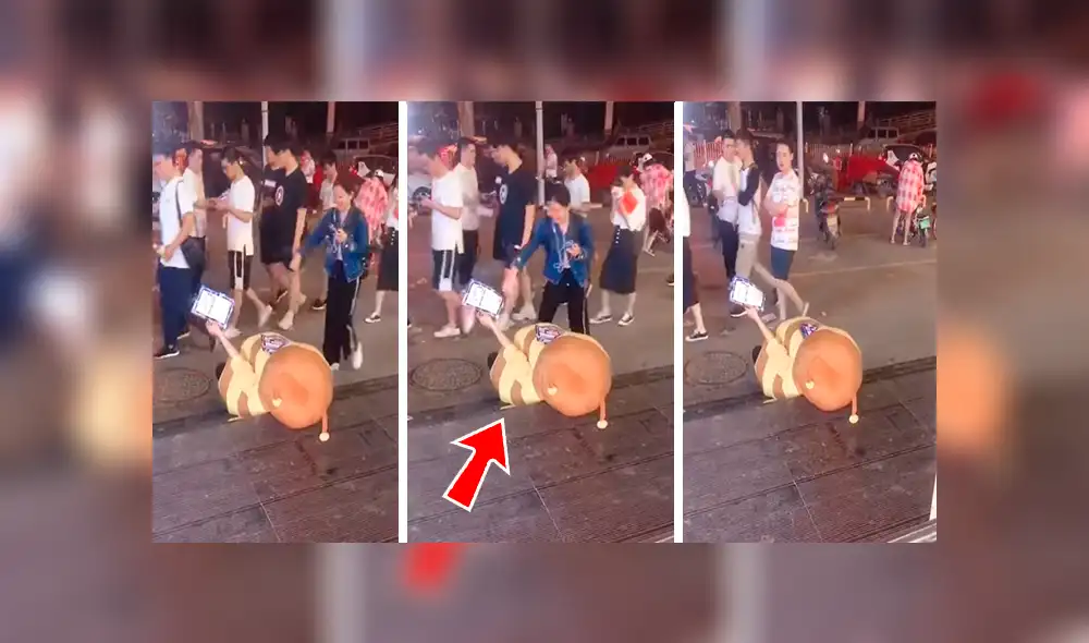 Facebook viral: Joven se cansa de repartir volantes en la calle y toma radical decisión [VIDEO]
