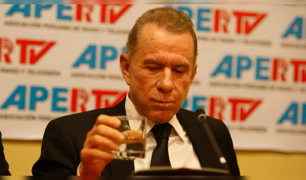 Elecciones 2018: Ricardo Belmont es sancionado por anunciar que no irá al debate