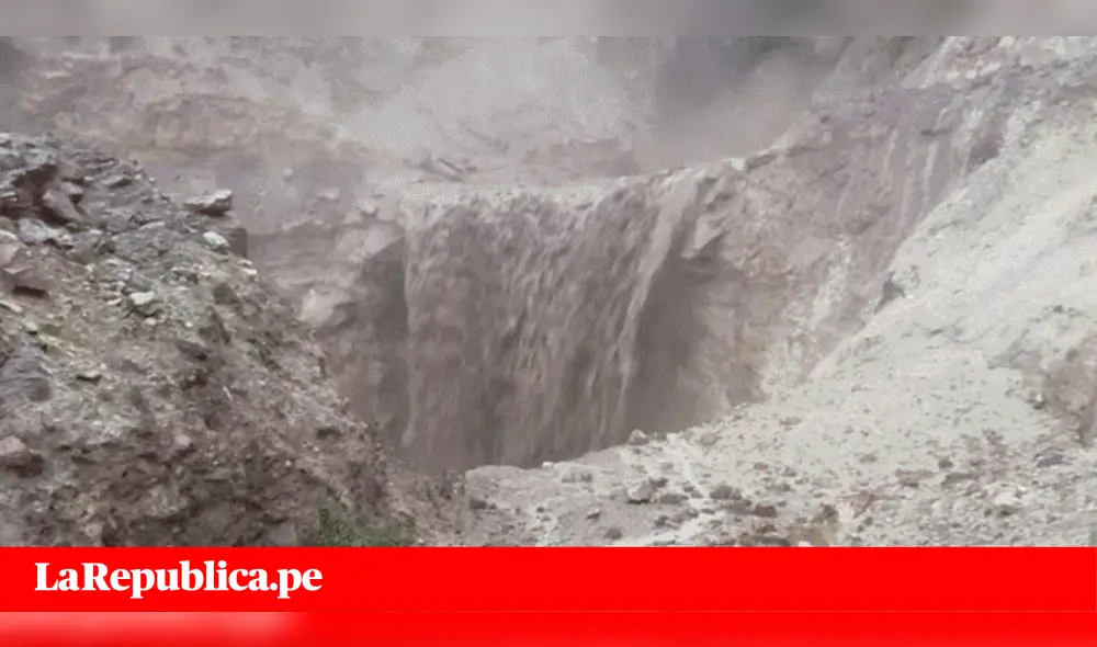 Lluvias en Moquegua ocasionan lahares en volcán Ubinas