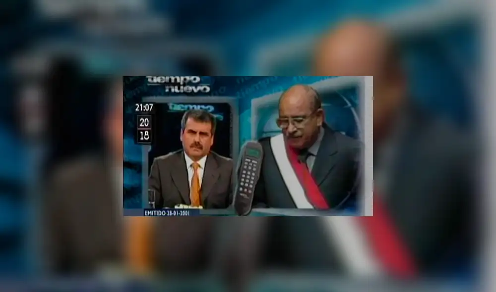 Recuerdan cuando intentaron involucrar a Paniagua con la corrupción fujimontesinista