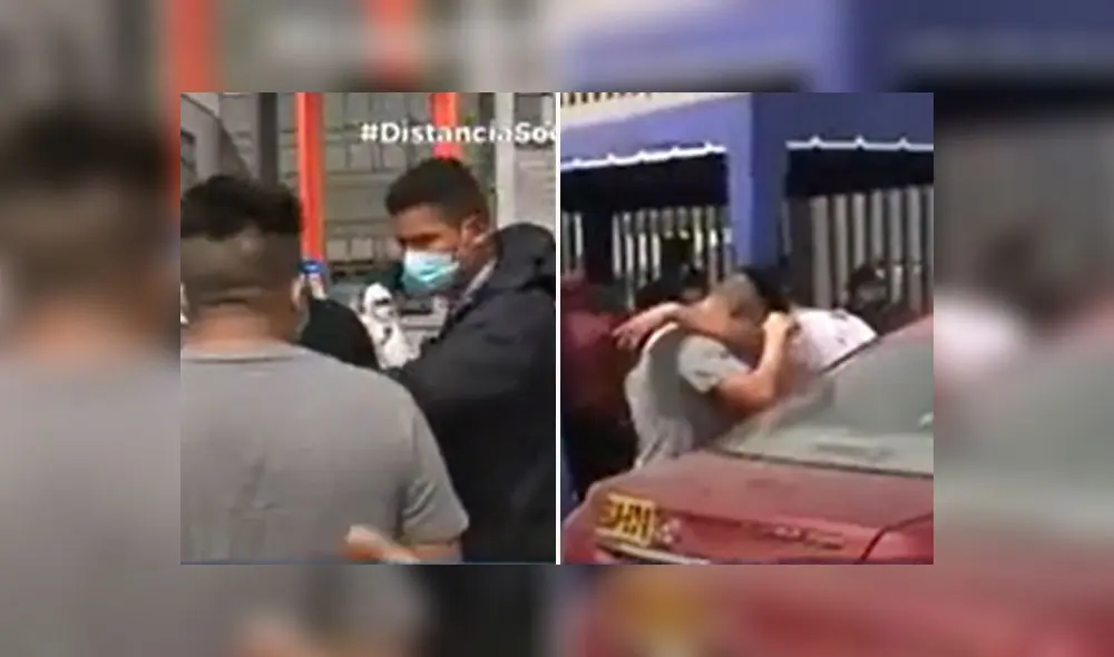 Hombre fallece en la puerta de Hospital de Ate | Créditos: capturas / Canal N Hombre fallece en la puerta de Hospital de Ate | Créditos: capturas / Canal N