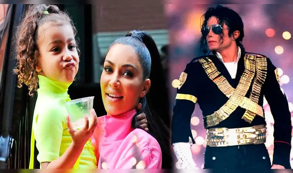 Kim Kardashian, Instagram, Michael Jackson, North
