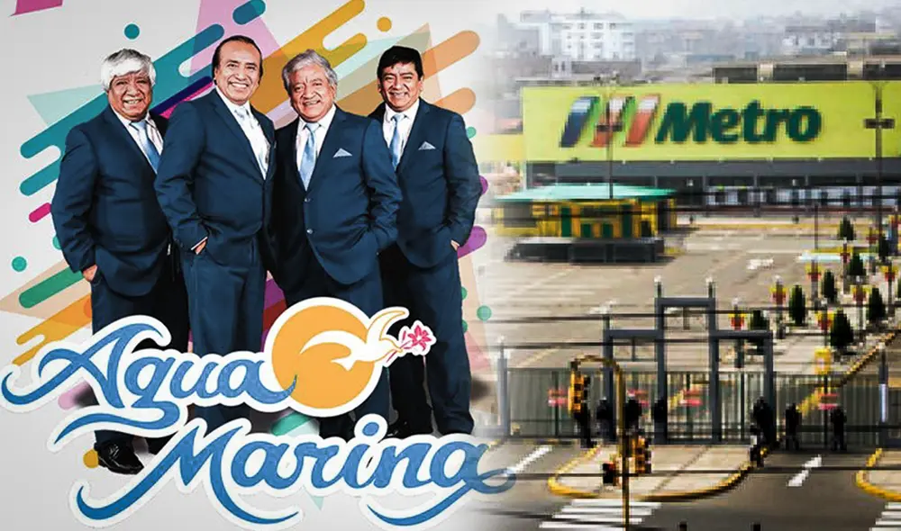 Agua Marina iba a presentarse en San Juan de Lurigancho. Foto: composición LR/ Agua Marina Agua Marina iba a presentarse en San Juan de Lurigancho. Foto: composición LR/ Agua Marina