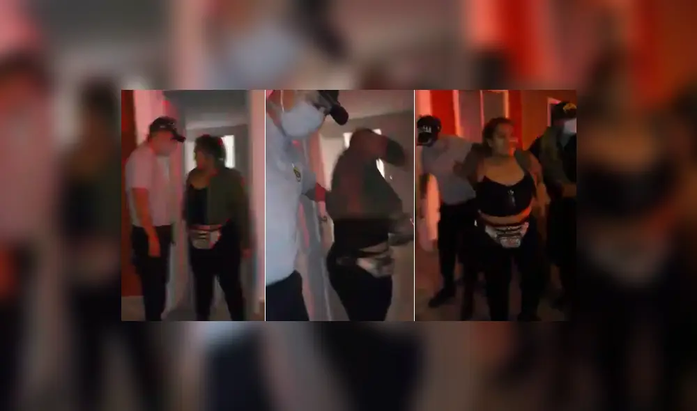 Mujer en aparente estado de ebriedad agrede a policía Pimentel Chiclayo [VIDEO]