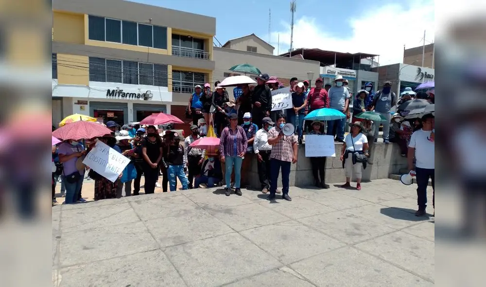 Diversos gremios se sumaran a manifestaciones en Tacna. Foto: Leonela Aquino/URPI Diversos gremios se sumaran a manifestaciones en Tacna. Foto: Leonela Aquino/URPI