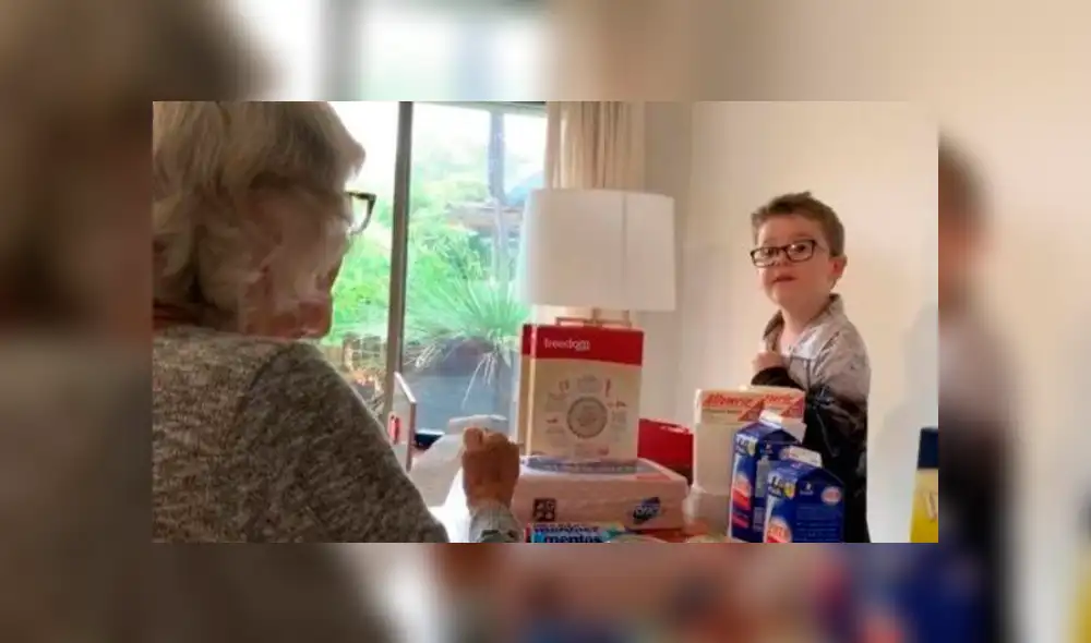 Armaron un supermercado en casa para que la abuela con Alzheimer pueda hacer las compras Armaron un supermercado en casa para que la abuela con Alzheimer pueda hacer las compras