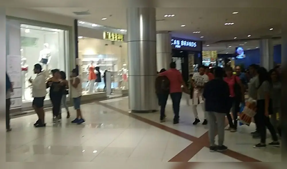 La PNP aclara qué pasó en Mall del Sur de San Juan de Miraflores [VIDEO]