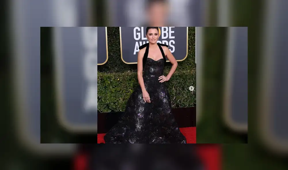 Golden Globes 2019: Penélope Cruz sorprendió a todos con escotado vestido durante la red carpet