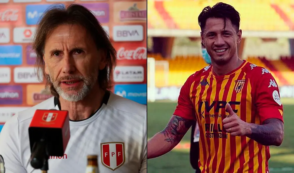 Gianluca Lapadula dio un guiño a la selección peruana con un mensaje en sus redes sociales. Foto: Composición/Twitter