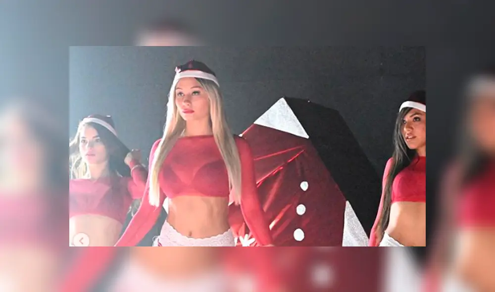 Modelo y blogger causo furor en las redes por fotos navideñas. (FOTO: Instagram)