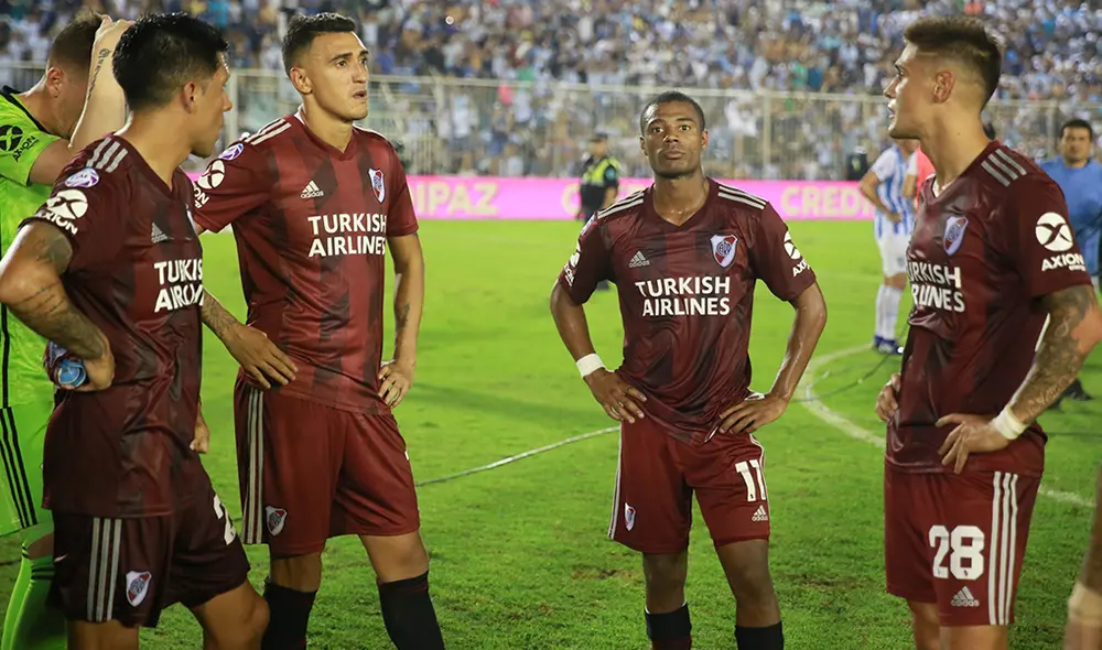 River Plate igualó ante Atlético Tucumán en la Superliga Argentina. Foto: EFE