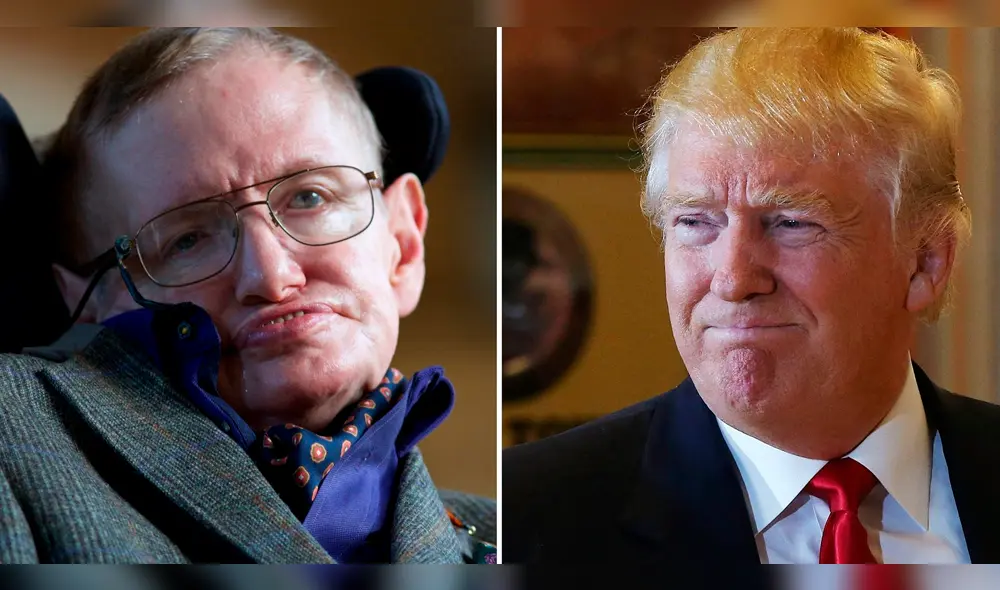 Stephen Hawking y la alarmante advertencia que hizo sobre Donald Trump 