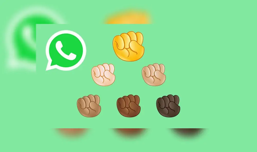 El emoji del “puño levantado” puede expresarse como gesto de celebración.