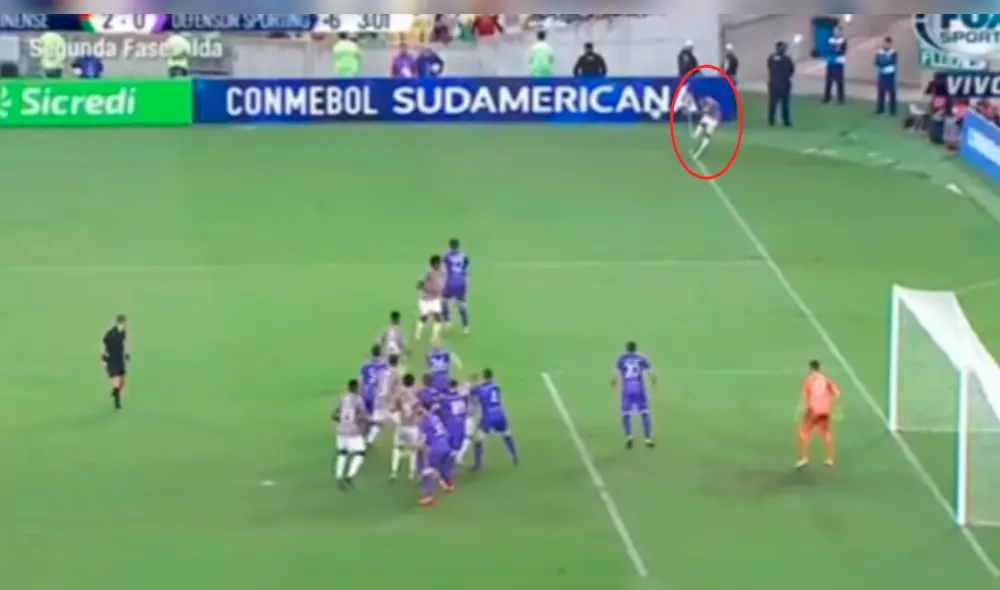 YouTube: tremendo gol olímpico de Junior Sornoza en Copa Sudamericana 2018 [VIDEO]