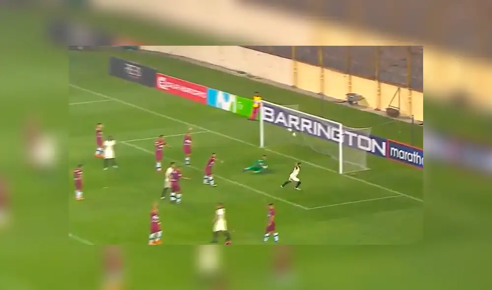 Alberto Quintero se reencontró con el gol en el Monumental. Créditos: Captura de tv Alberto Quintero se reencontró con el gol en el Monumental. Créditos: Captura de tv