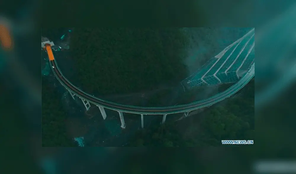 Carretera en Qinghai, China