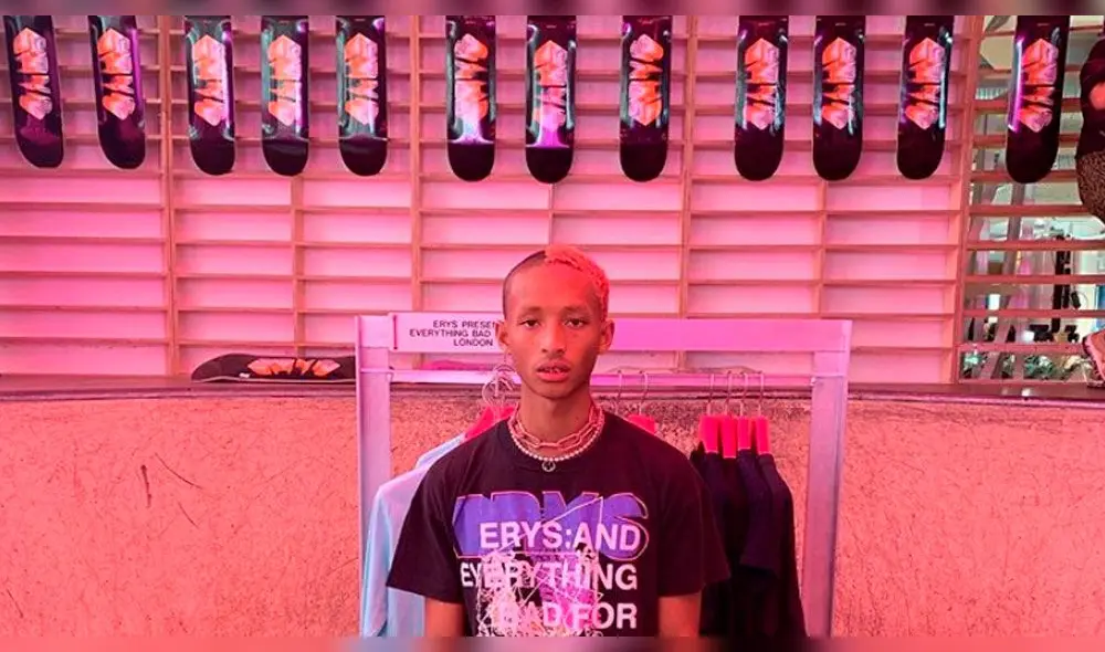 Jaden Smith luce desmejorado por radical estilo de vida