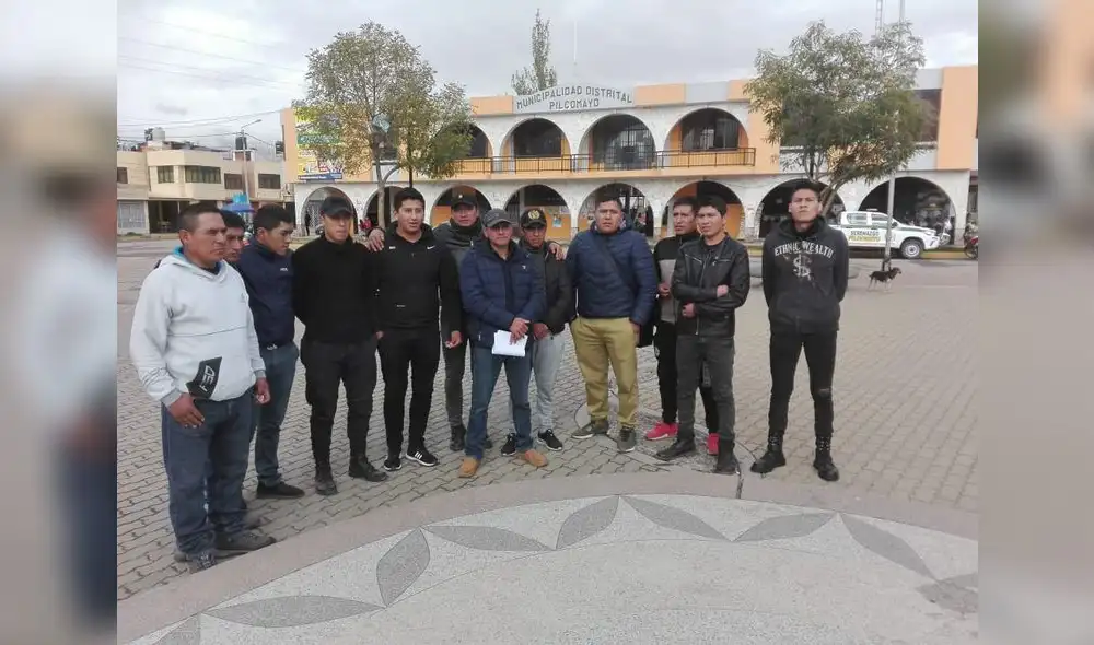 Huancayo: serenos del distrito de Pilcomayo realizan plantón por falta de pago Huancayo: serenos del distrito de Pilcomayo realizan plantón por falta de pago