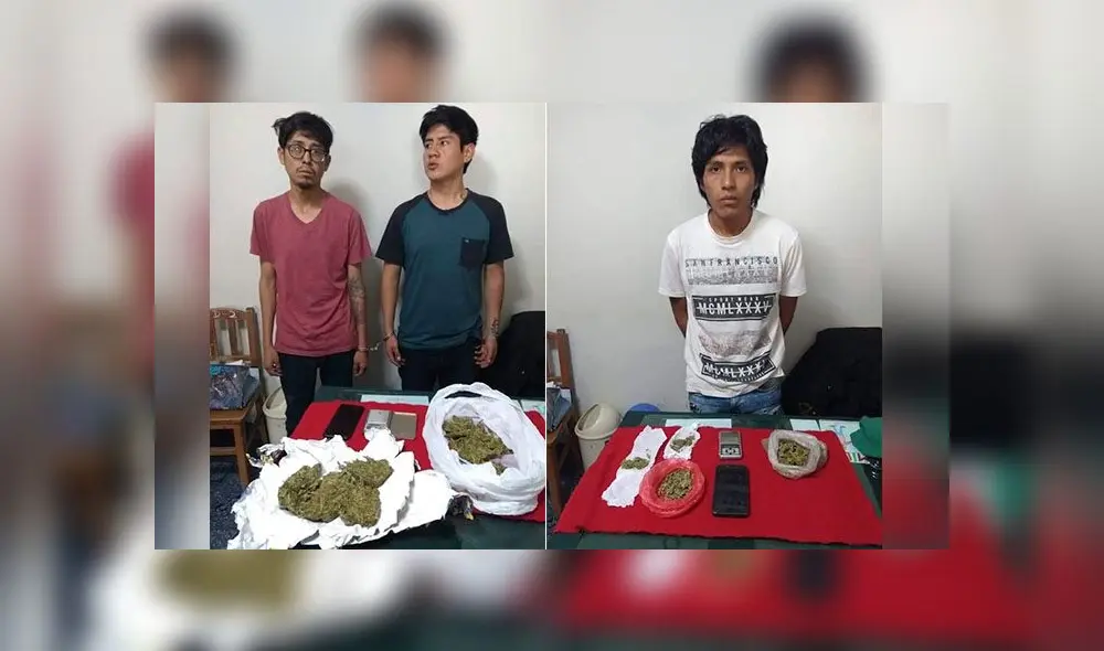 Se presume que comercializaban la droga por delivery. Se presume que comercializaban la droga por delivery.