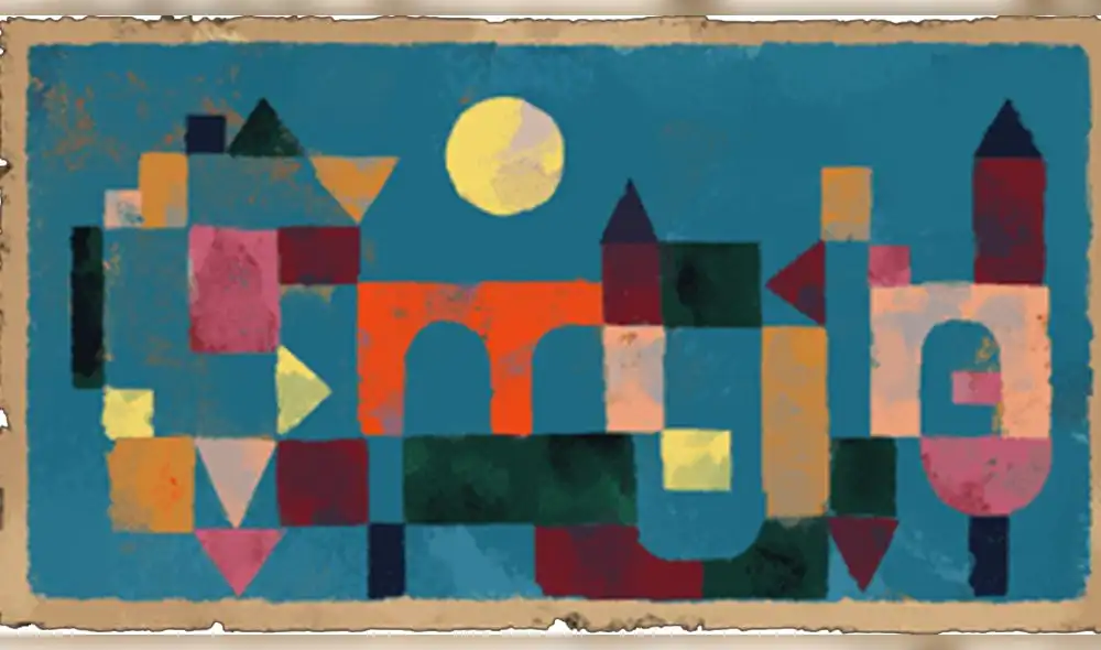 Paul Klee es homenajeado por Google con Doodle que esconde un curioso detalle