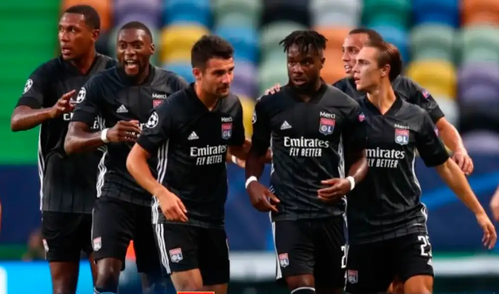 Primera vez dos clubes franceses juntos en semifinal de la Champions League. | Foto: Lyon
