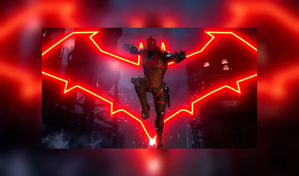 Red Hood es uno de los protagonistas de Gotham Knights. Fotocaptura: Warner Bros. Montreal.