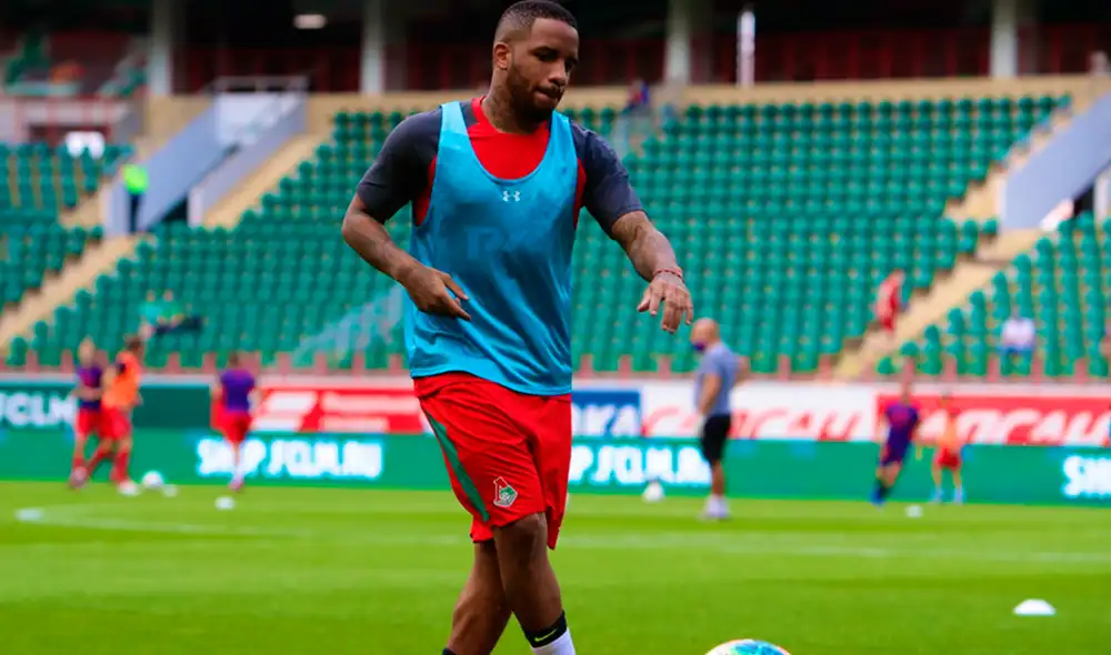 Jefferson Farfán no seguiría en el Lokomotiv Moscú. (FOTO: Lokomotiv Moscú).