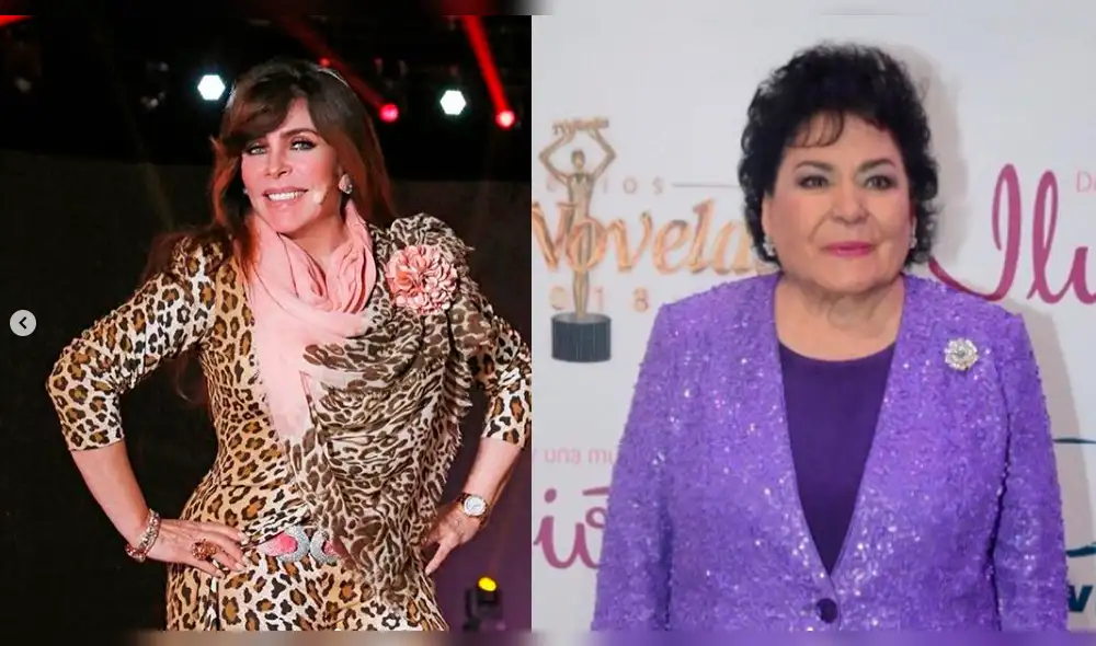 Carmen Salinas saca a la luz reveladora foto de Verónica Castro junto a 'Chabelo' 