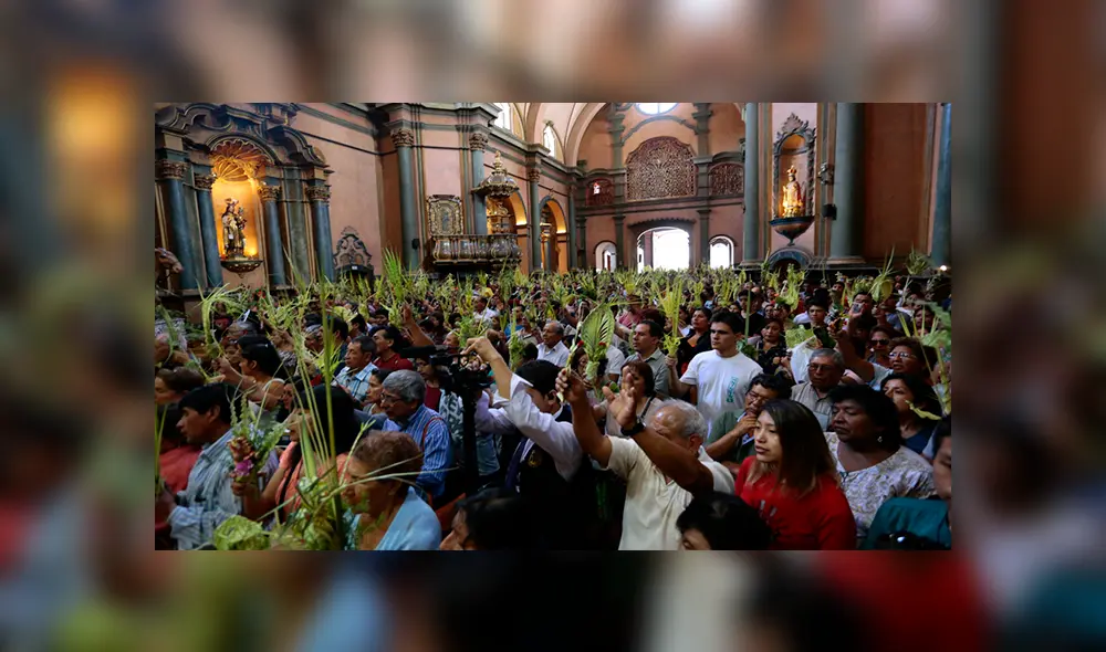Domingo de Ramos: El día que Jesús entró a Jerusalem y lo recibieron con palmas