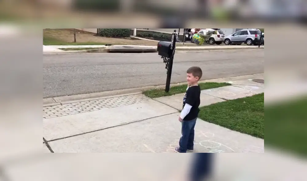 A través de Facebook se hizo viral la curiosa sorpresa que le dieron a un niño luego de que cancelaran su cumpleaños por el coronavirus.