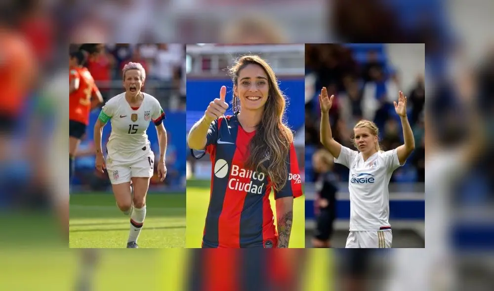 Jugadoras de fútbol. (Foto: Composición) Jugadoras de fútbol. (Foto: Composición)