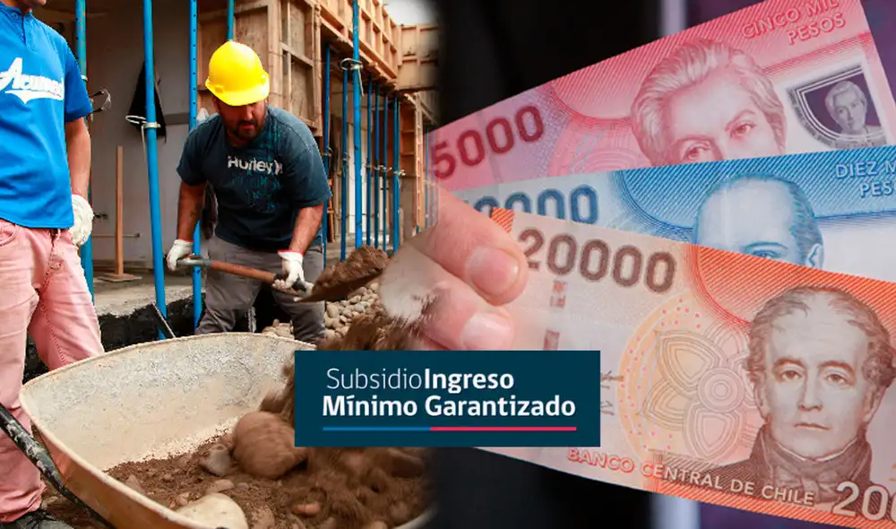 El Ingreso Mínimo Garantizado se entrega todos los meses a quienes cumplan con los requisitos. Foto: composición LR / Gobierno de Chile / El Mercurio