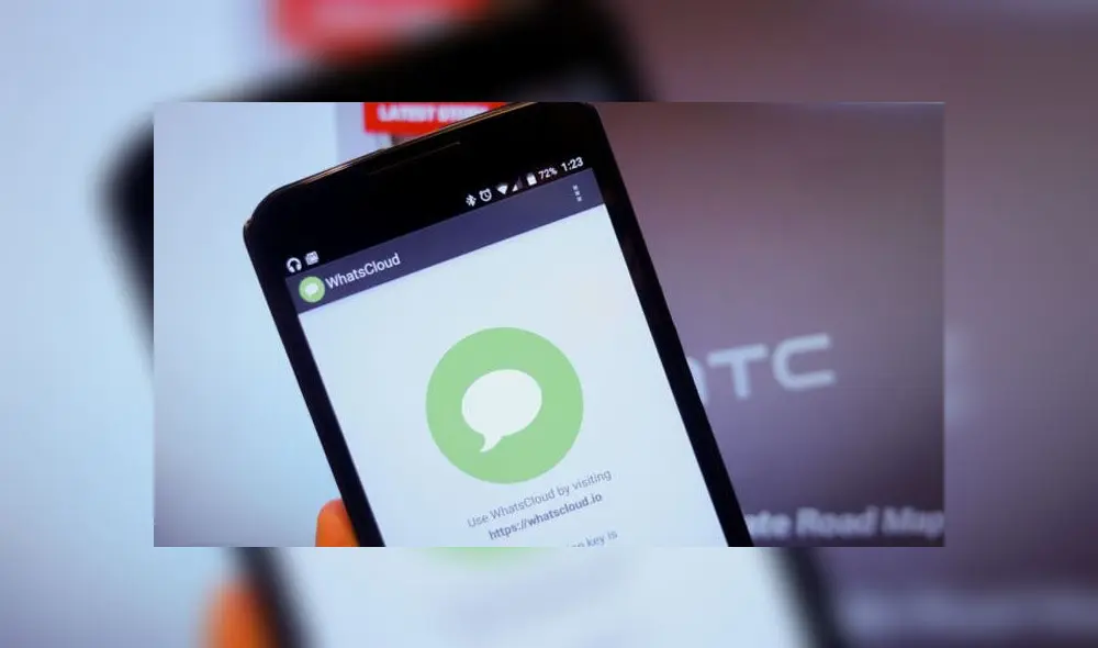 WhatsCloud es la aplicación que se encarga de analizar nuestros chats.