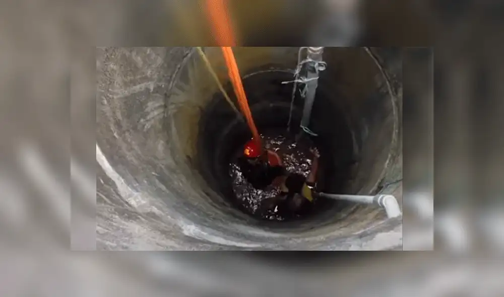 El padre y sus dos hijos habían ido a comer en un restaurante. Foto: captura YouTube.