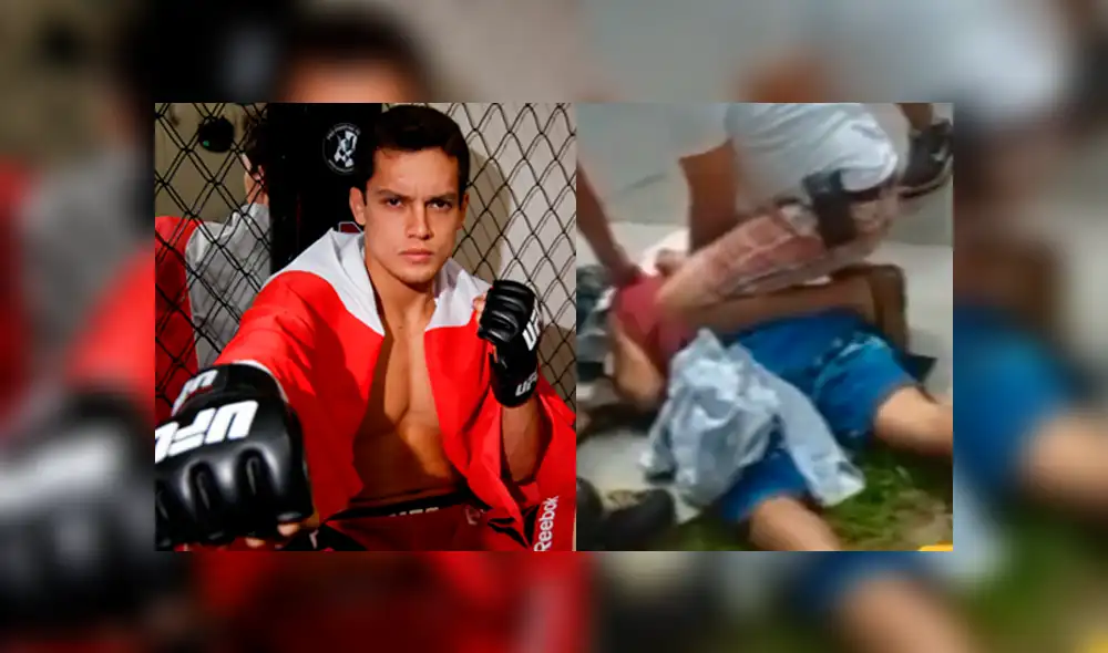 Luchador peruano de UFC capturó a ladrón que desmantelaba carros en Magdalena