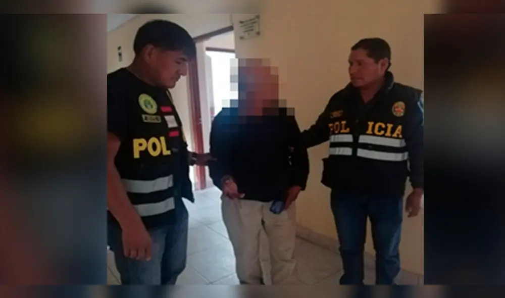Anciano fue detenido en Urubamba.
