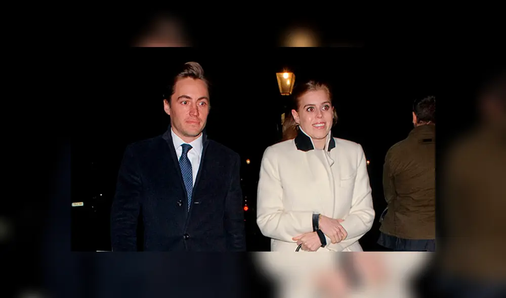 Beatriz de York y Edoardo Mapelli Mozzi se comprometieron en el 2019. (Foto: ¡Hola!)