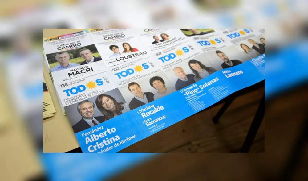 Candidatos que postulan a la Presidencia de la República de Argentina. Foto: AFP Candidatos que postulan a la Presidencia de la República de Argentina. Foto: AFP