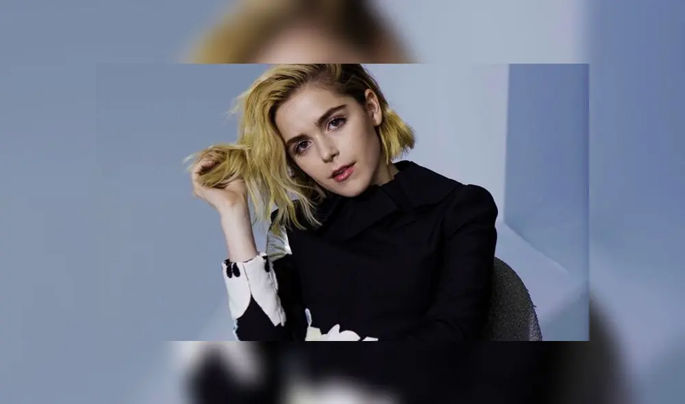 Kiernan Shipka, la actriz de Sabrina, comete terrible error durante grabaciones [VIDEO]