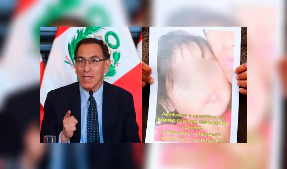 Vizcarra pide exhaustiva investigación por muerte de pequeña Xohana 