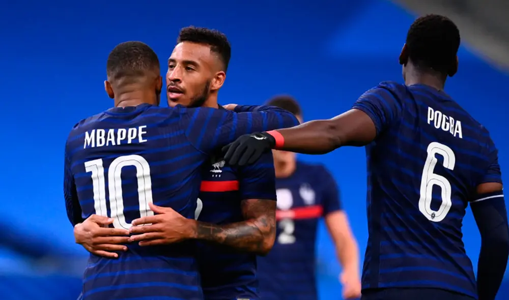 Francia aplastó a su similar de Ucrania en amistoso internacional Fecha FIFA 2020. Foto: AFP.